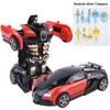 Children's Deformation Toy Car - One-Key Inertia Impact Puzzle Vehicle