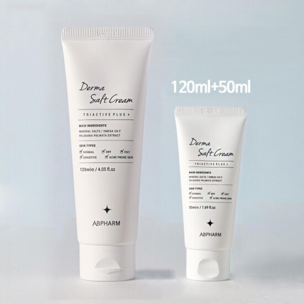 Ab Pharm Derma Salt Cream Triactive Plus 120ml + 50ml