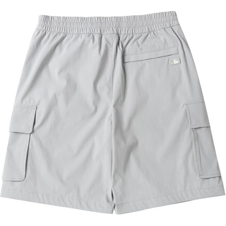 New MLB Boston Team Casual Shorts Unisex Light Gray 3ASMB0543-43GRL