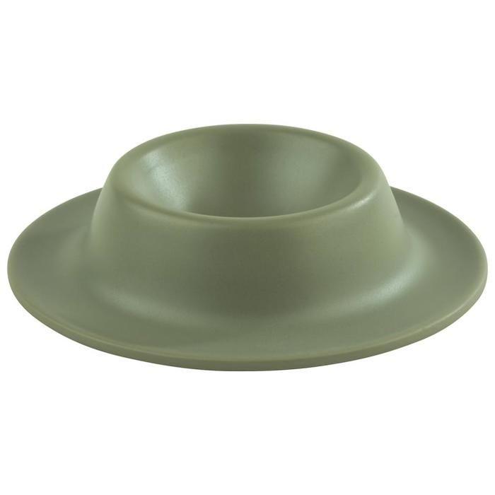 Set de coquetiers - APS - 85295 - Mélamine - Vert mat - 8,5x8,5x4,5 cm