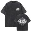 Rocková Kapela Limp Classic Album Plakát Bizkit Grafický Potisk Tričko Pánské Dámské Prané Vintage Streetwear Hip Hop Ležérní Oversize Tričko
