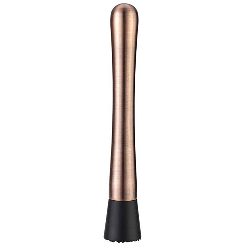 8 Long-cut Stainless Steel Cocktail Muddlers Mixer Barware Cocktail DIY Drink Fruit Muddler Crushed Ice Barware Bar Tool