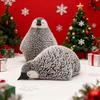 1 Piece of Luminous Penguin-Shaped Ornament, 3D Printed Luminous Blue Lying down Baby Penguin Figurine, Glowing Ornament for 