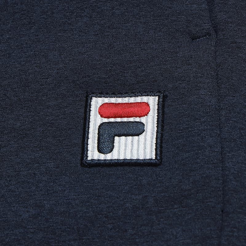 FILA Tennis Classic Simple Casual Versatile Fleece Knitted Sports Pants Men bottoms Sky-Blue A11M543615FBU