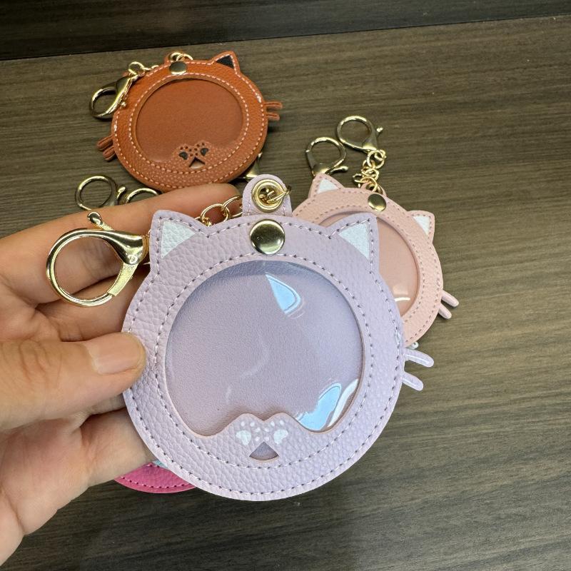 New Cat Shape Ita Bag Pins Badge Protector Case For 58Mm Anime Badges Decoration Bag Accessories Pin Case Birthday Gift