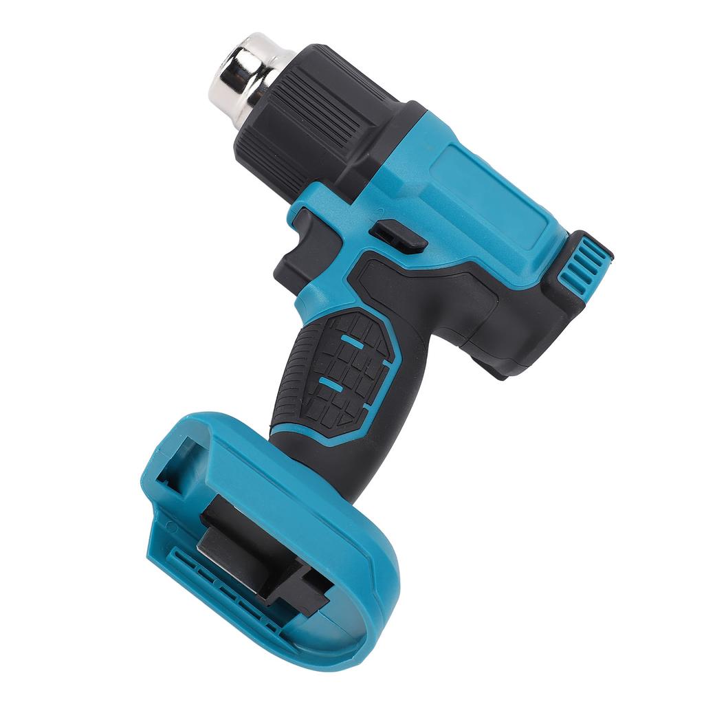 Akkubetriebenes Heißluftgebläse Schnelle Erhitzung Heißluftwerkzeug Variable Temperaturregelung Überhitzungsschutz mit 3