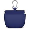Pet Dog Treat Silicone Pouch Auto Closing With Hook Portable Training Snack Container for Outdoor Hiking Camping Use