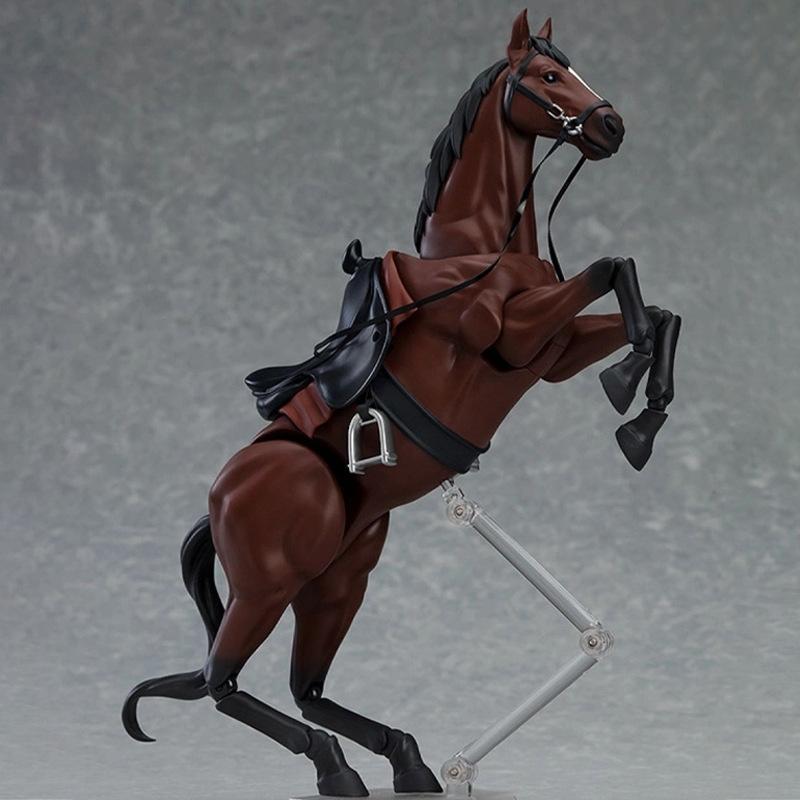 Anime Action Animal 1/12 Movable Horse for Figma Statue Collectible Model Doll Desktop Decoration Gift