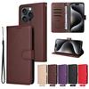 RFID Blocking Wallet Case for iPhone/Samsung 3 Card Slots + Cash Pocket Adjustable Kickstand | Textured Vegan Leather Phone Cover