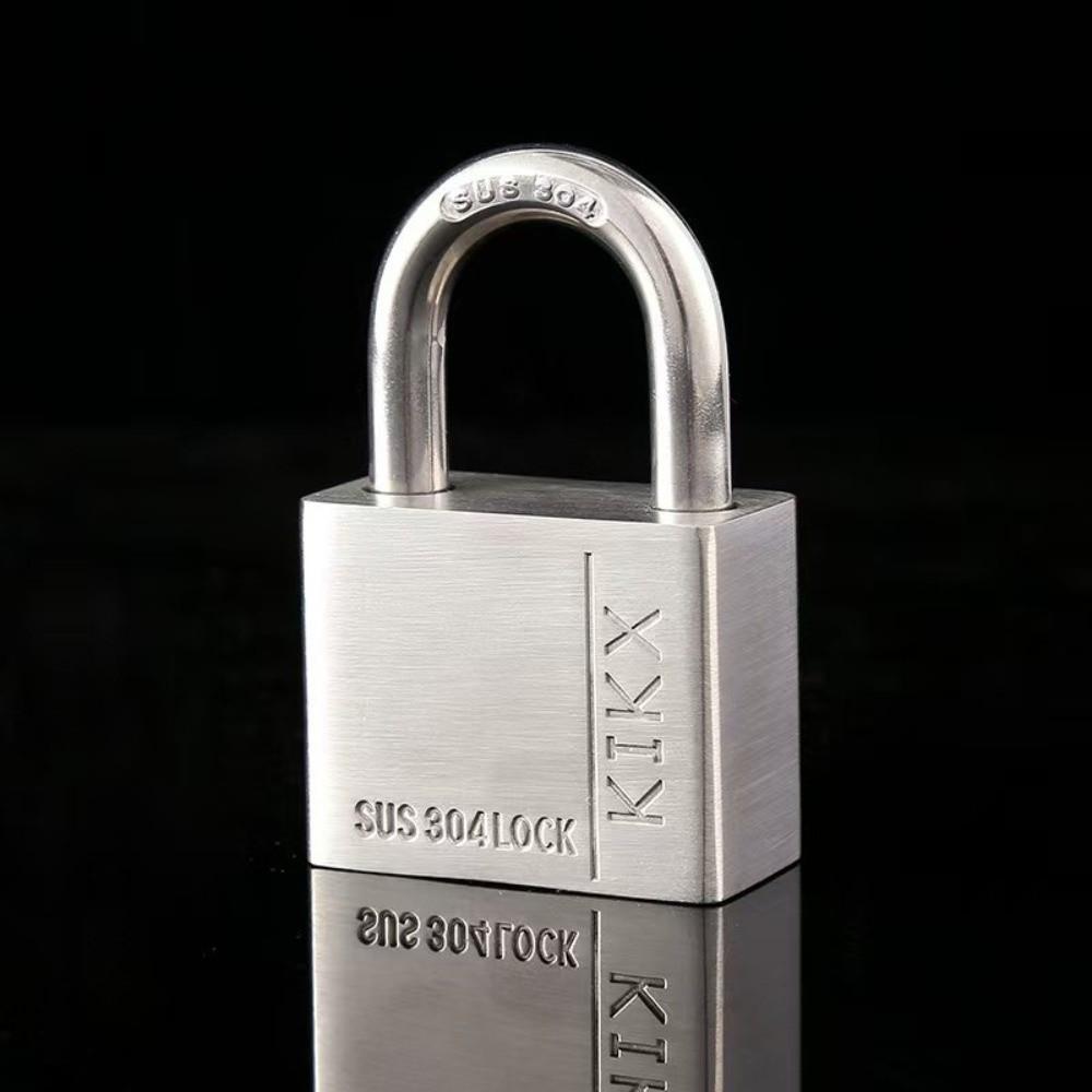 304 Stainless Steel Dormitory Cabinet Padlock Anti-theft Secure Suitcase Security Lock Waterproof