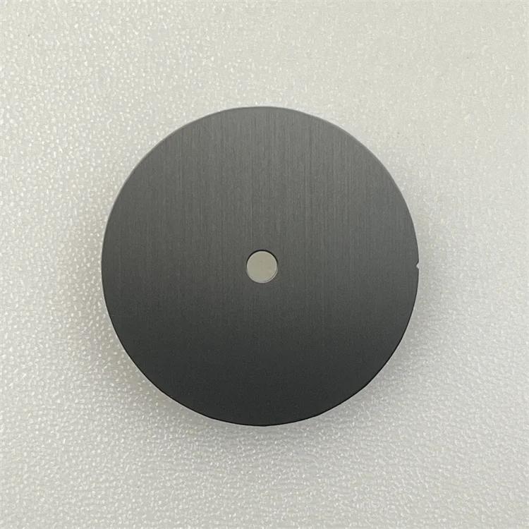 Simple 28.5mm Black/Silver Watch Dial for NH35 NH36 Movement Mechanical Watch Face Dials No Luminous