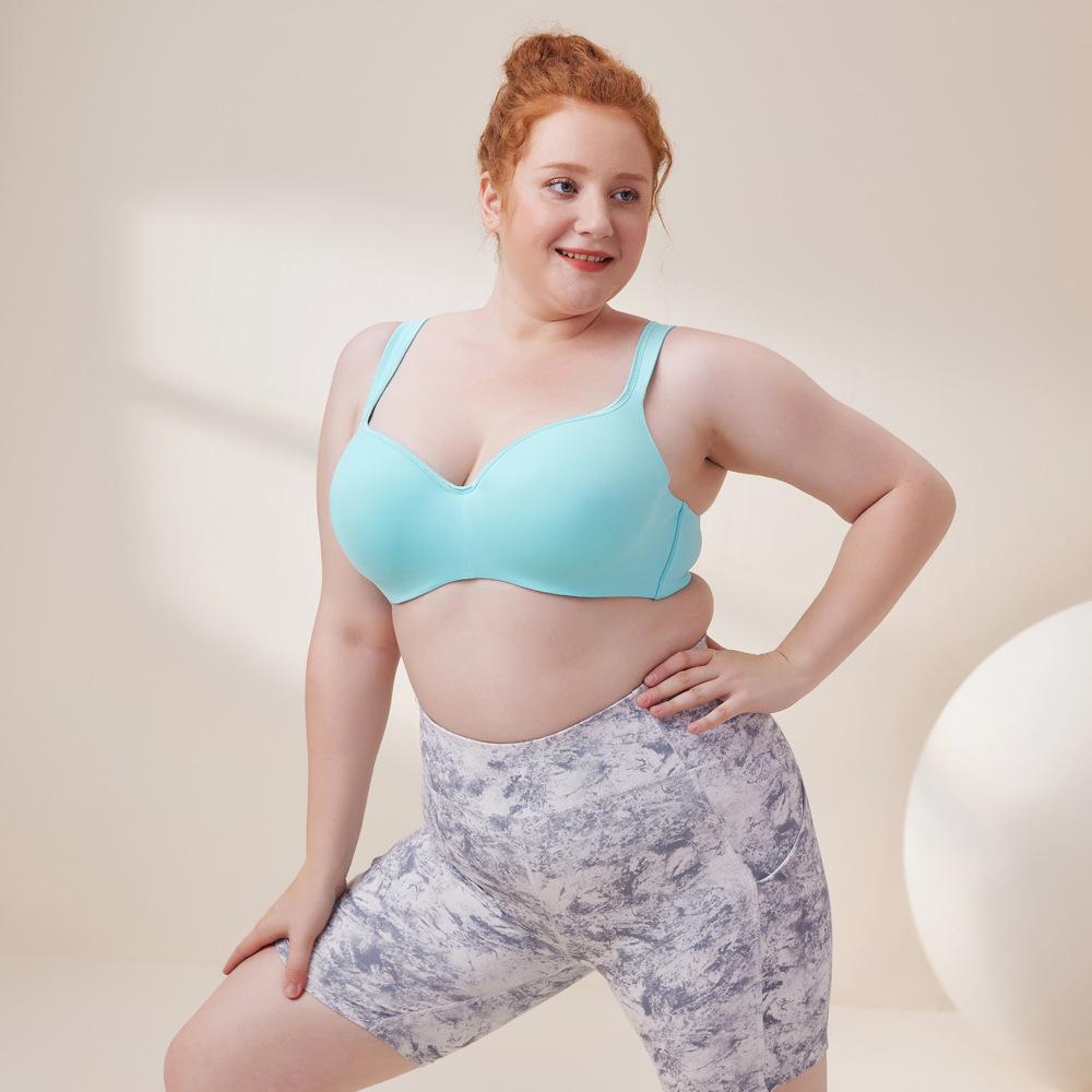 Large Size Underwear Women Gather Large Chest Anti-sagging Bra Full Cup Bra Gather Pair Breast Large Size Bra
