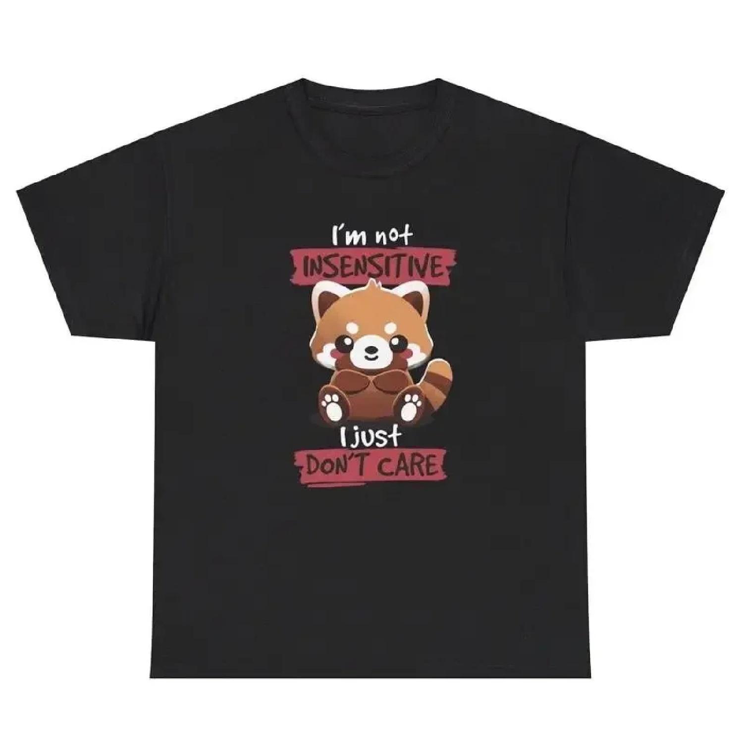 Я не бесчувственный, мне просто все равно Футболка Смешная Эмоциональная Небрежная Футболка S