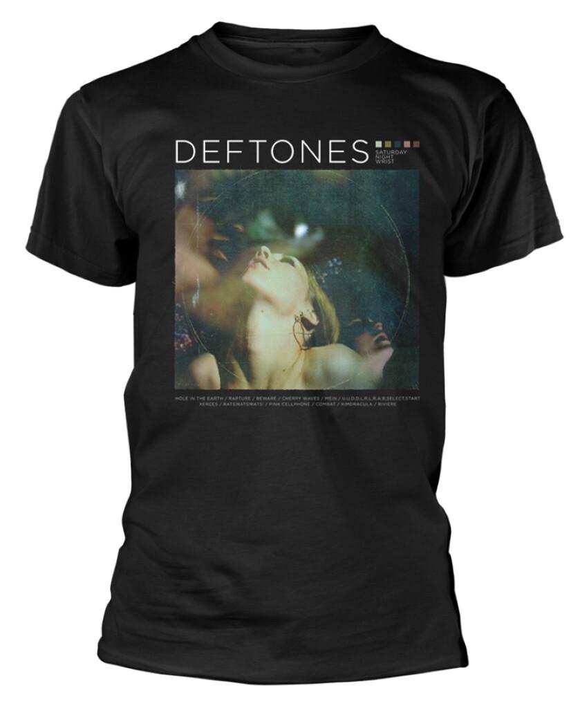 Deftones Saturday Night Wrist Black T-Shirt NEW OFFICIAL