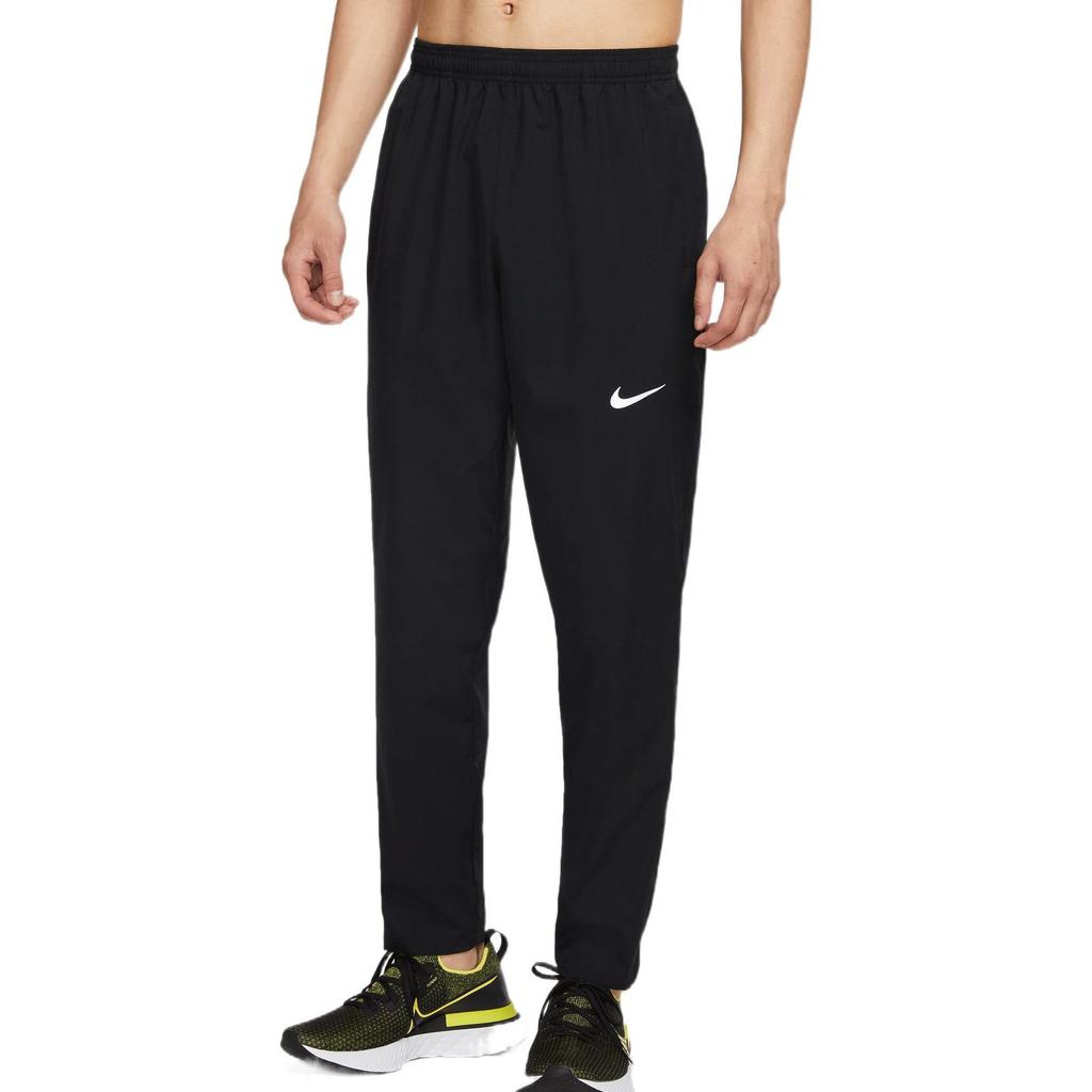 Nike Knitted Sweatpants Men's Black Moderate Straight Fit Pants DJ0605-010