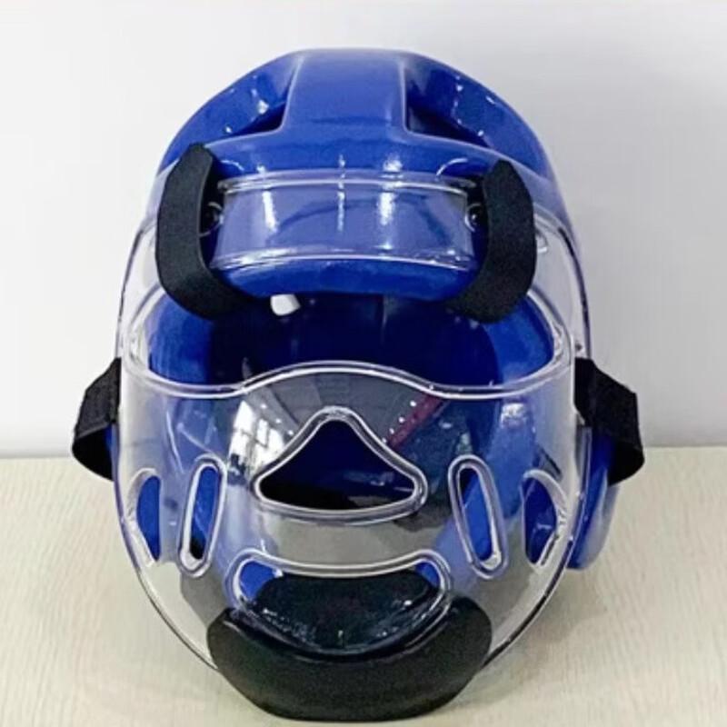 Jun Shi Taekwondo Huvudskydd med Ansiktsmask