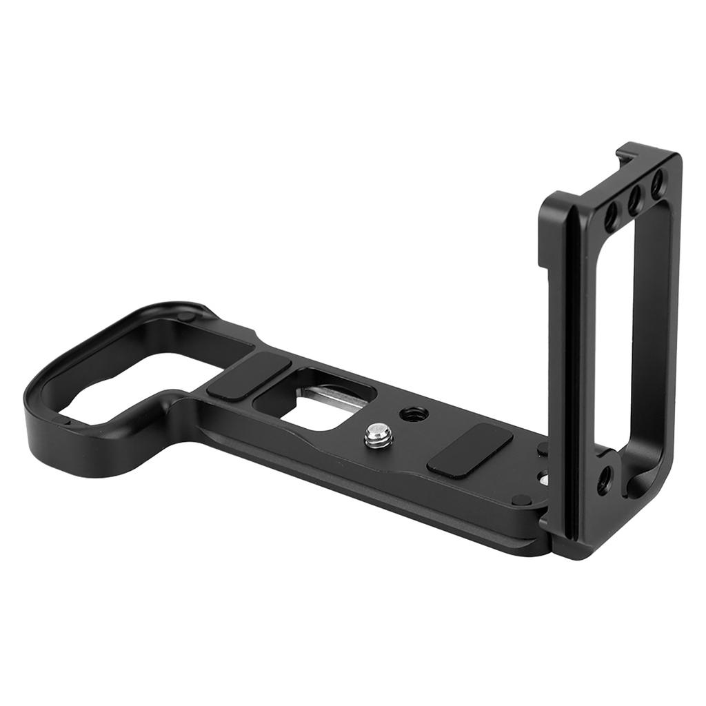Aluminium Alloy Stretchable L Shape Handle Quick Release Plate for Nikon Z7 Z6 Camera(black )