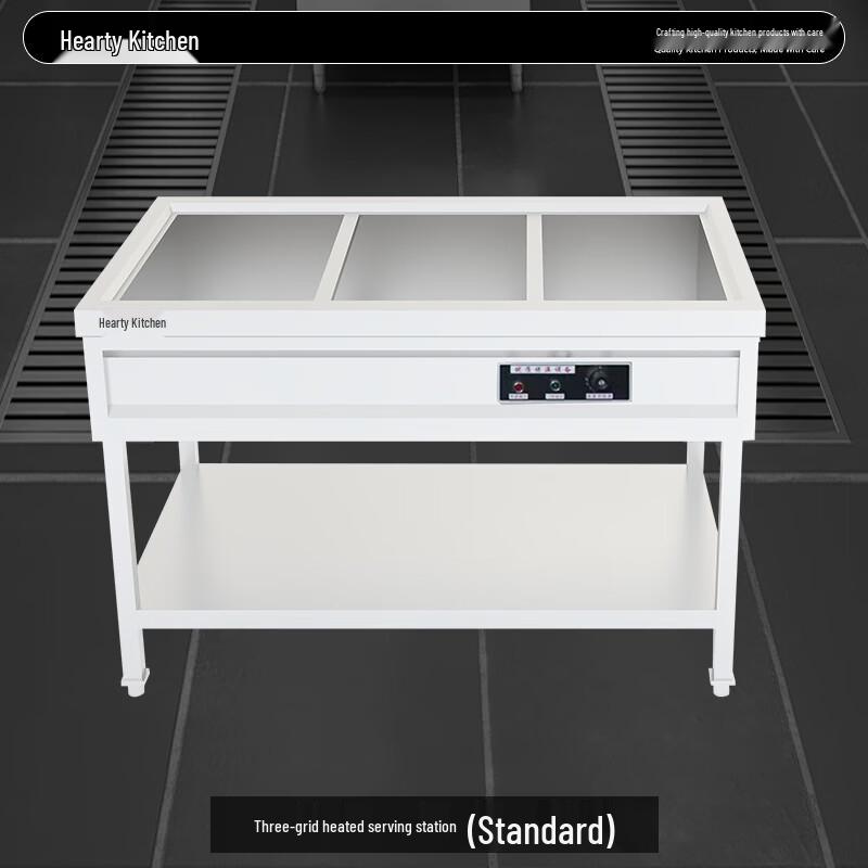 Xinyichu Commercial 3-Compartment Insulated Food Warmer