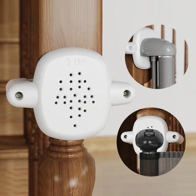 2Pcs Baby Gate Banister Adapter Heavy Duty Children Safety Net Mounting Base Universal Babies Pet Dog Cat Mesh Screen Stair Post Fitting Kit