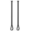 Yamazaki Duct Rail Clothesline Pole Set of Tower 10530 Holder, 2, Black,
