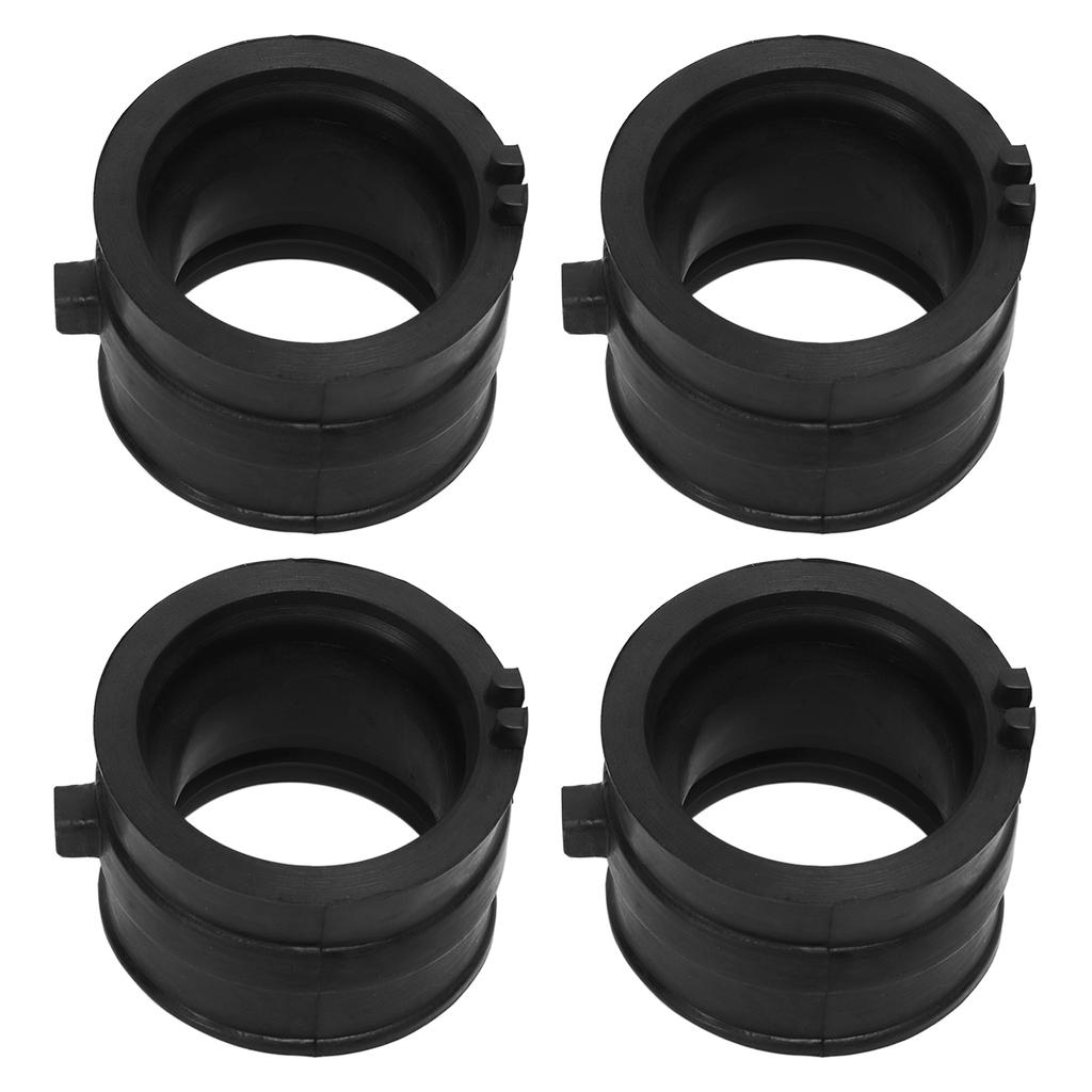 4 Stück Vergaser Ansaugstutzen Gummi Vergaser Adapter Set für NV400 CJ CK Steed 400 VRX400T NV600