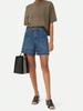 Women's High Waist Wide Leg Denim Shorts Casual Summer Jean Shorts with Pockets