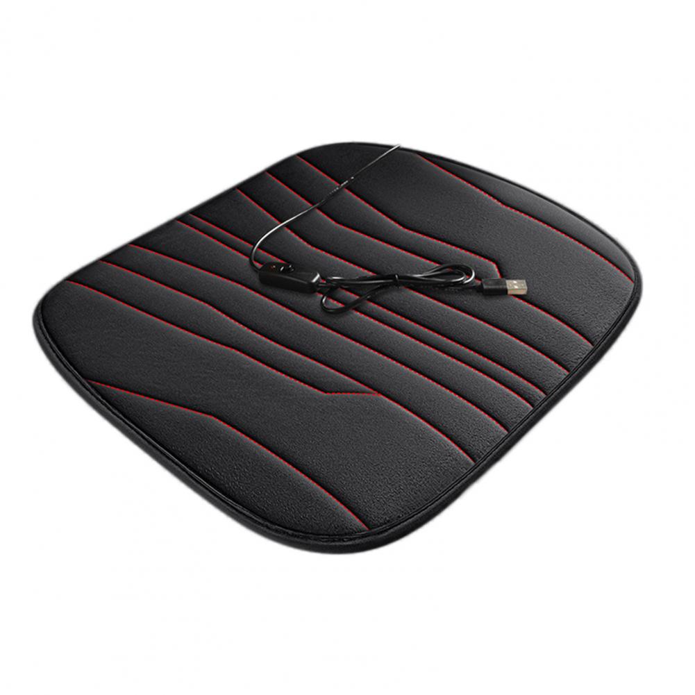 

Car Seat Cushion Anti-slip Car Seat Cushion 12v Car Seat Cushion with Thick Memory Foam Anti-slip Bottom Protector for Office чорний
