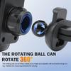 Car Phone Holder Racing Seat Shape Auto Air Vent Mobile Phone Clip 360 Degree Rotatable Car Cellphone Rack For Car Interior