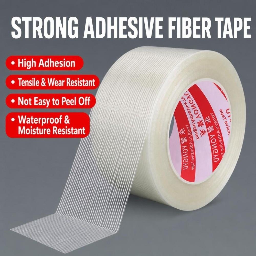 Strong Adhesive Insulation Tape Single-sided Adhesive Tape Durable Fiberglass Tape