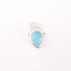 Blue Cat's Eye Gemstone 925 Stamped Silver Jewelry Pendant New Year Gift For Her PP-56-39