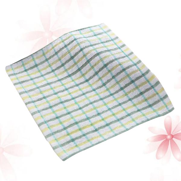 Buy Cotton Yarn Lintfree Plaid Kitchen Rag Nonstick Oil Absorbing Tea