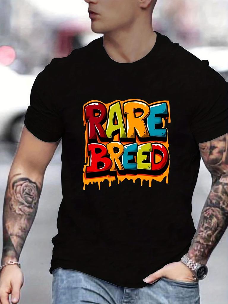Summer Mens Casual Crew Neck Short Sleeve TShirt