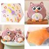 Niedliches Eulen-Plüschtier Kurzplüsch Stofftier