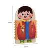 Non-Toxic Kids Busy Book Montessori Toys Fine Motor Skills Training Button Zipper Early Education Games Toddlers Quiet Books Sensory Toys