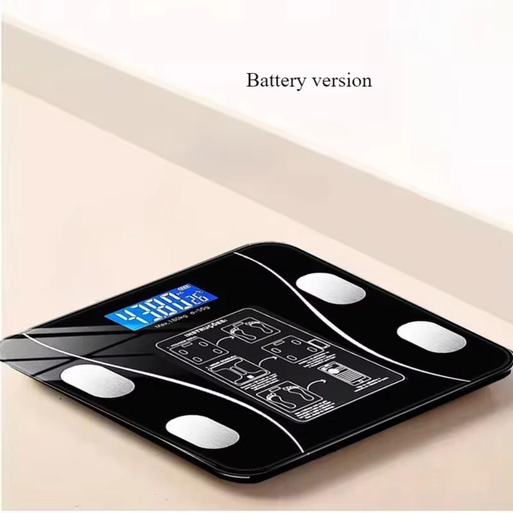 LED Display Bluetooth Body Fat Scale Digital Measurement Electronic Scale  Health Monitoring