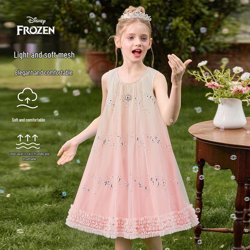 Disney Girls  Elsa Princess Dress 130