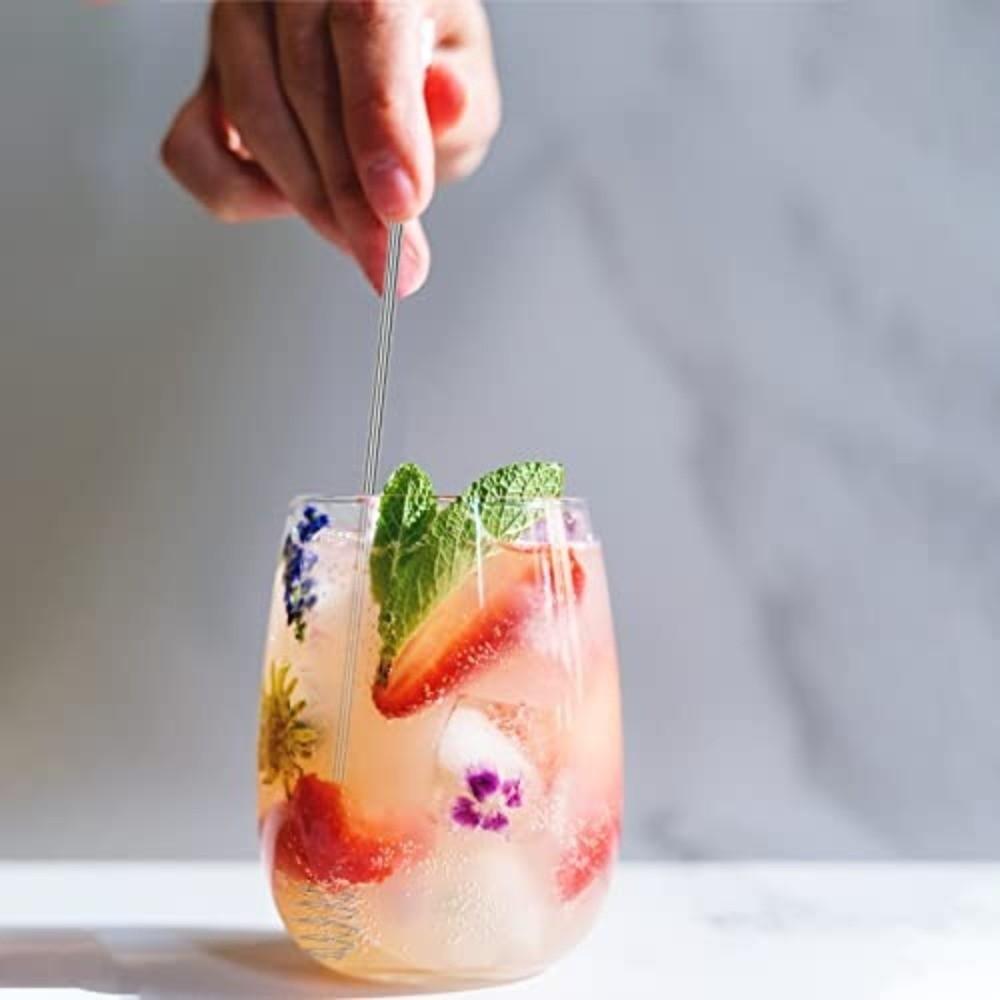 4pcs Multi-Function Stainless Steel Stirrer Long Handle Honey Mixing Stirrers  Kitchen