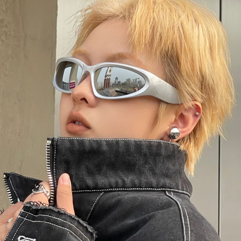 

LOOKING4U Neoretro 3332 Ретро Поляризовані Сонцезахисні Окуляри C4 ДЗЕРКАЛЬНІ СРІБНІ C4 MIRROR SILVER