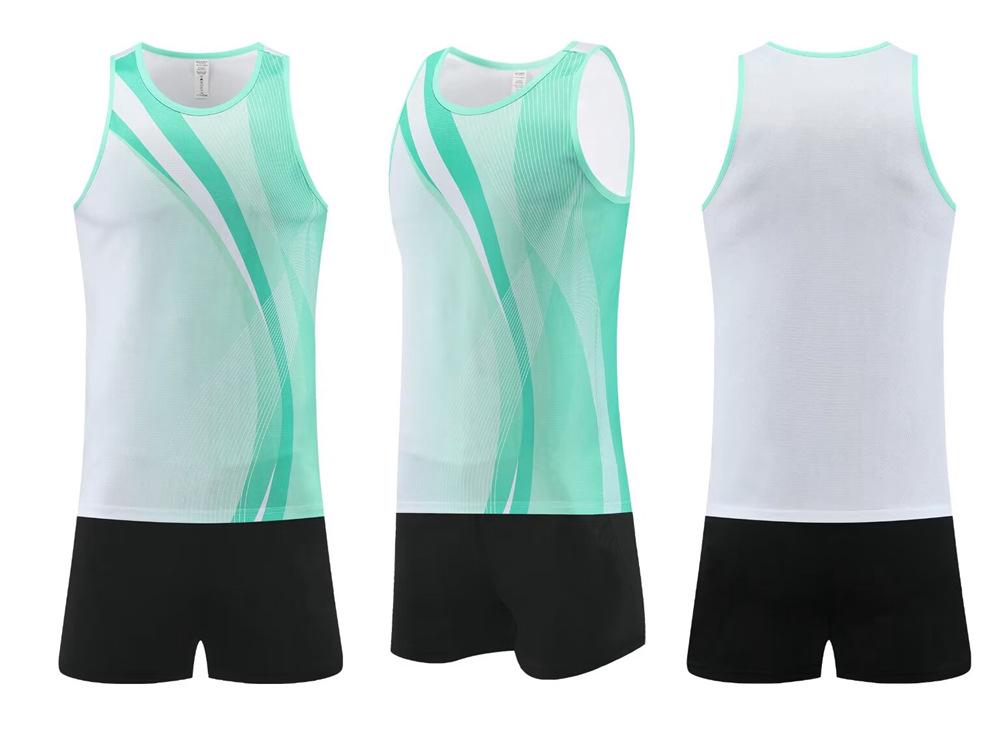 Children s Unisex Track & Field Sports Set: Marathon Training Vest & Competition Wear M