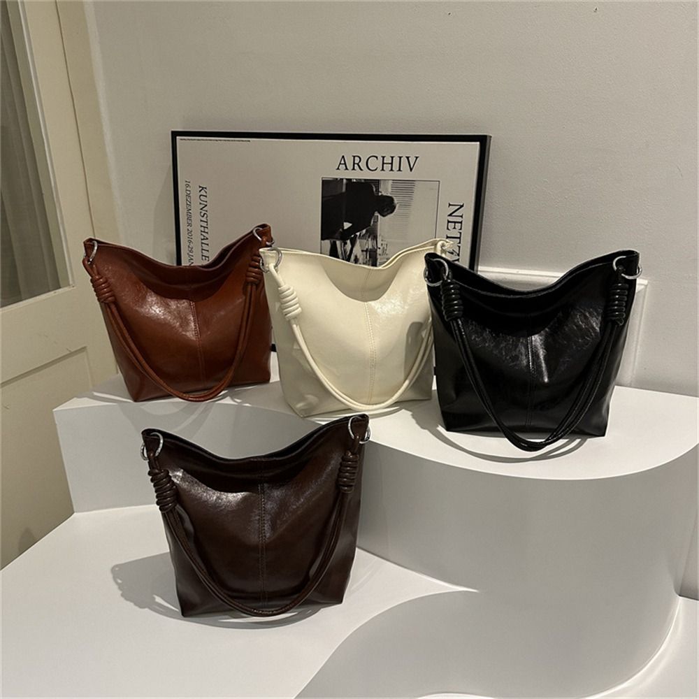 

Сумка на плечо большой емкости, сумка-ведро, портативная сумка для подмышек, женская женская сумка