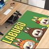 Labubu Teppich mit Aufdruck, für Bürostuhl Wohnzimmer Schlafzimmer Küche Raumdekoration Geschenke.