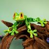 3D Printing Frog Fridge Magnets Joints Movable Tree Frog Refrigerator Magnet Desktop Ornaments Simulated Animal Model Decoration