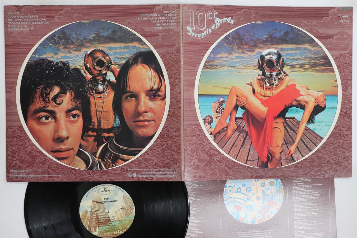 

LP Record 10CC Deceptive Bends SRM13702 MERCURY 1977 US Rock Used