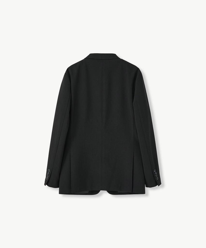 Stco [Summer] Fluid Cool Touch Blazer_Black (Relaxed Fit)_Sejvb11Nsb