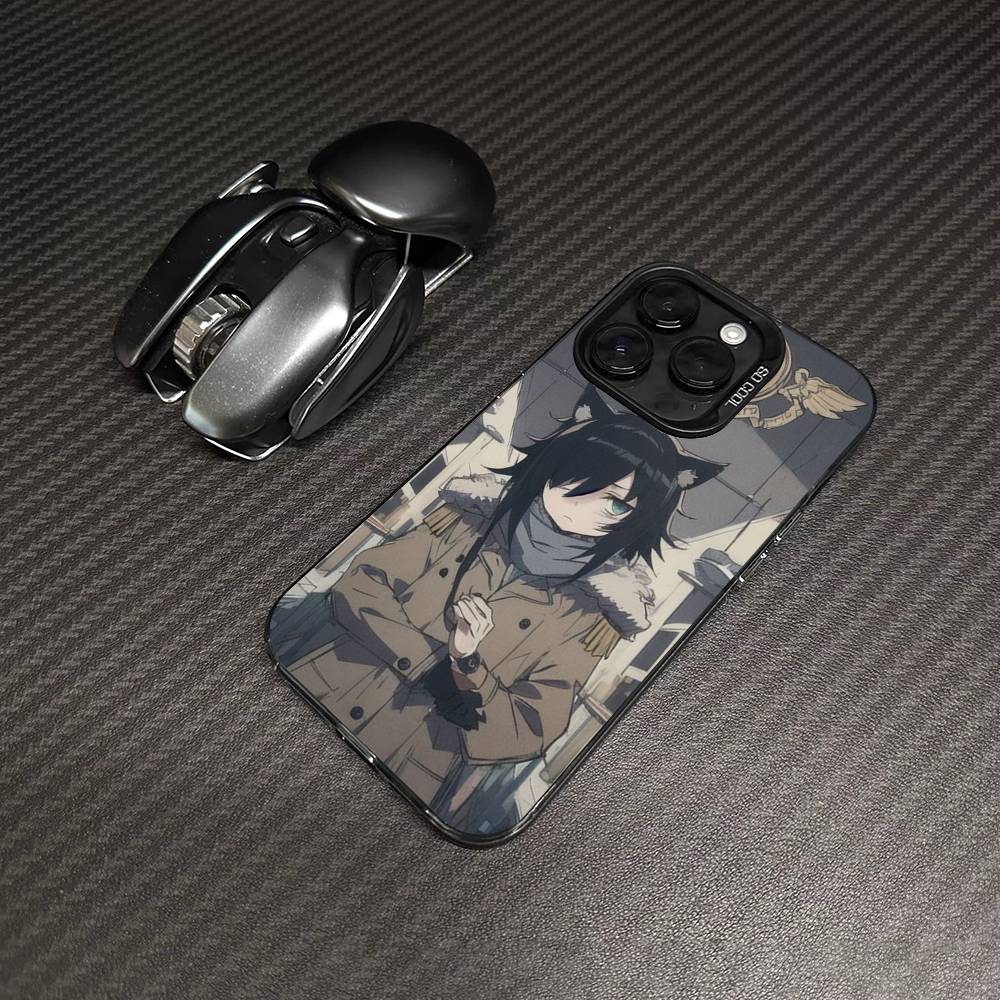 Watamote K-Kuroki T-Tomoko Phone Case For IPhone 16 15 14 13 12 11 17 Pro MAX Plus Pro Matte Shockproof Cover