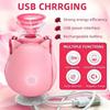 Rose Powerful Sucking Vibrator Stimulate G Spot Sex Products for Women Nipple Clitoral Automatic for Female Masturbator for 18+