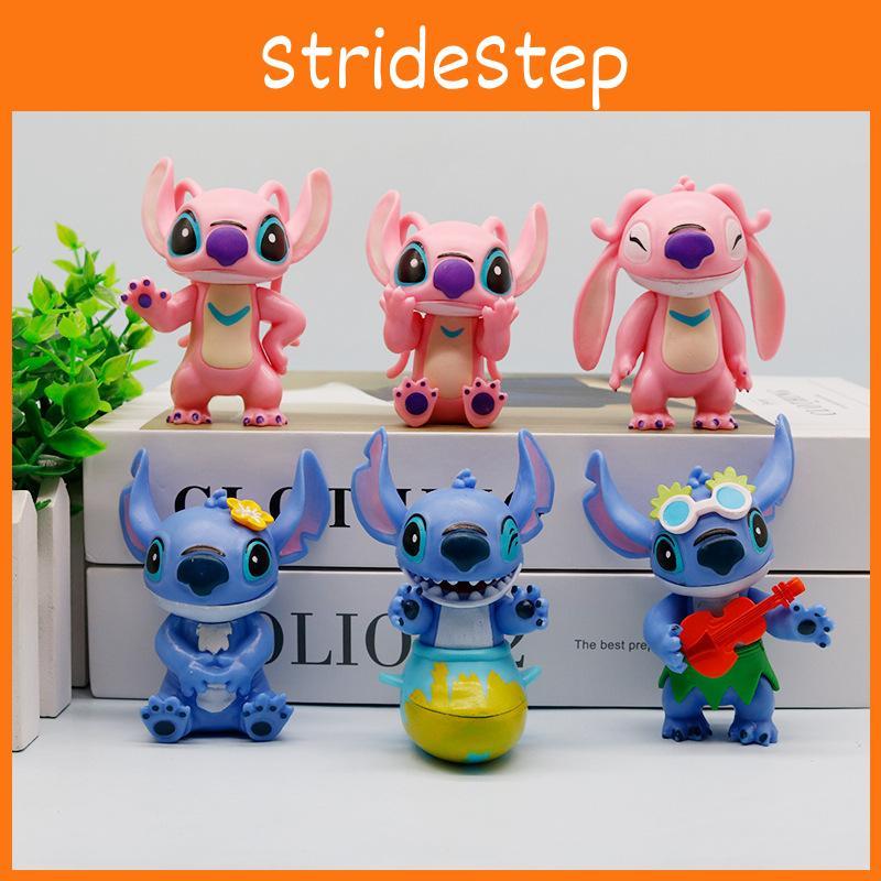 Guitar Angel Jar Model Cartoon Doll Ornament Set Decoration Desktop