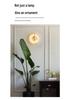 Nordic Luxury Round Natural Marble Wall Lamp for Bedroom and Living Room