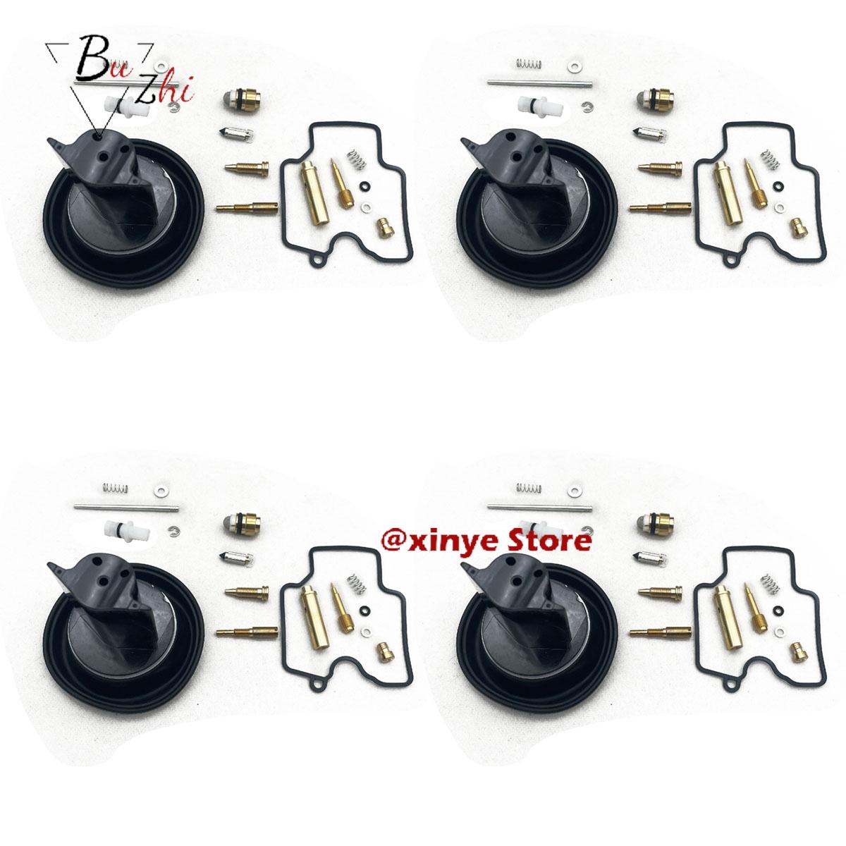 4sets Motorcycle Carburetor Repair Kit Plunger Diaphragm for Yamaha XJ 900 S Diversion XJ900 900S 1995-2002 4sets