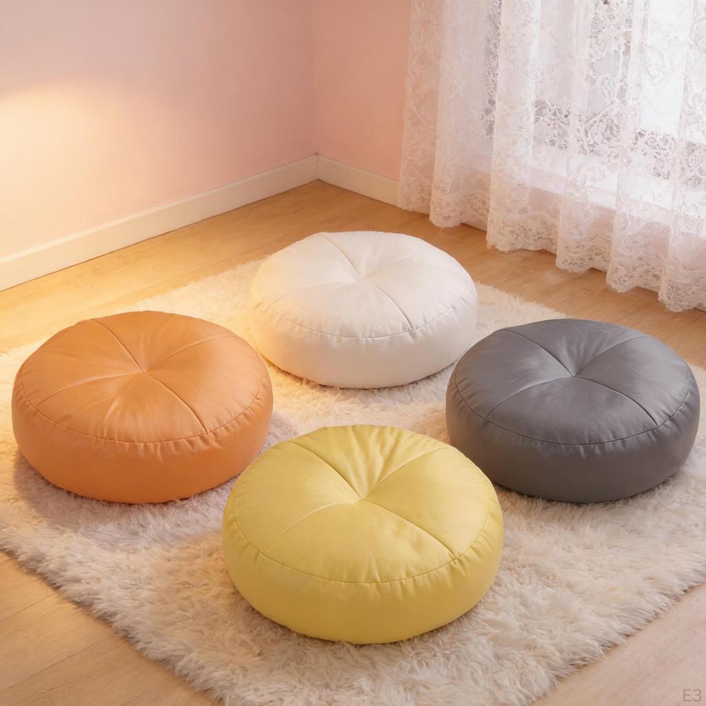 40 X Cm Seat Cushion/Floor Cushion, Easy to Clean, Round, Versatile, Tatami Base,